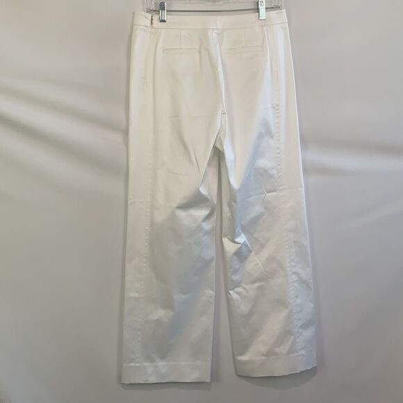 Per Se NWT white wire with slit slacks - Picture 6 of 12